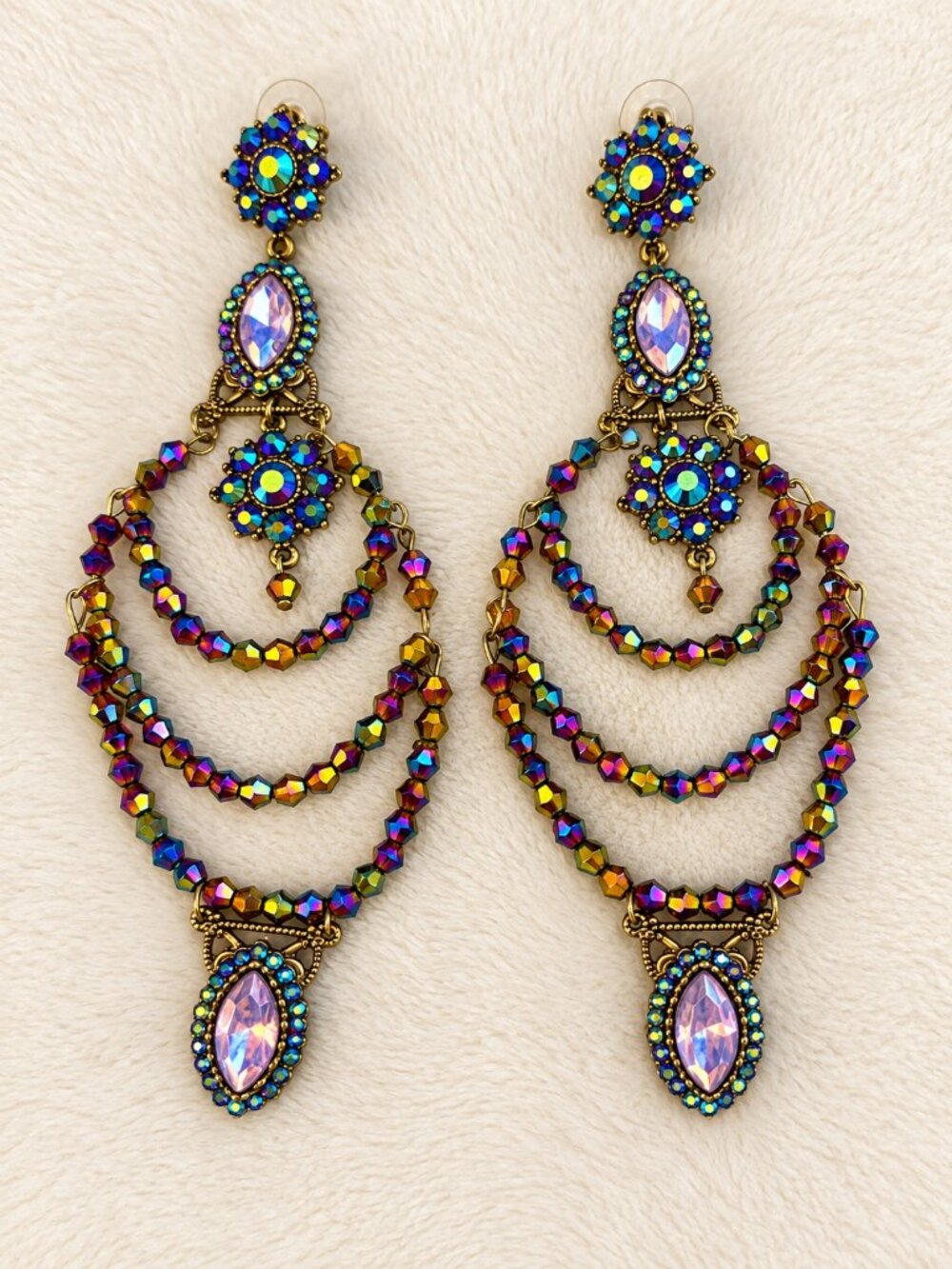 Exotic Boho Dangle Drop Earrings